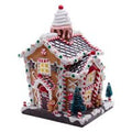 14" B/O Light Up Gingerbread House