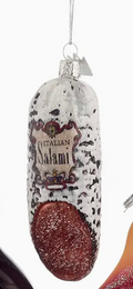 3.5"Noble Gems Italian Food Ornament 4A - Salami