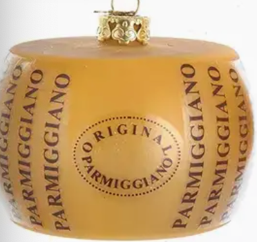 3"Noble Gems Italian Cheese Orn 3/A - Parmiggiano