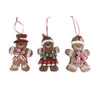 5" Claydough Gingerbread Ornament