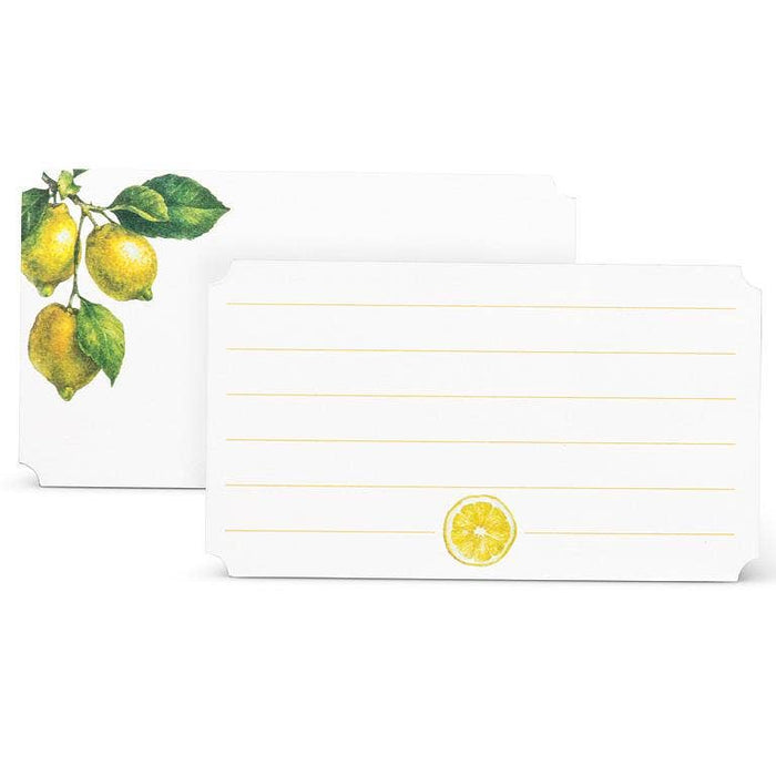 50 Piece Lemon Mini Note Cards-2x3.5"L