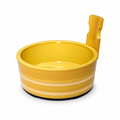 Lacquer Udon Bucket 30 oz (WO-69UNH), Angled handled-bowl product view