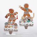 7.5"Resin Gingerbread stockingholder 2/A