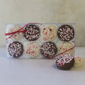 8pc Holiday Chocolate Covered Cookies - Peppermint