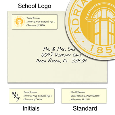 Adrian College Return Address Labels
