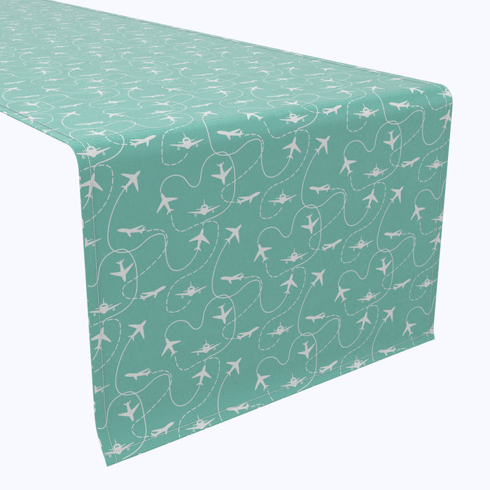 Airplane Travels Table Runners