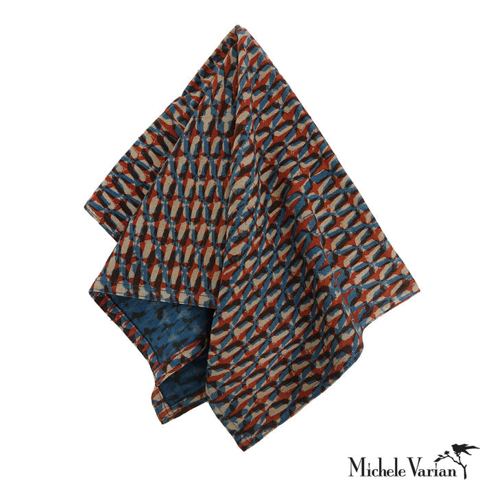 Block Printed Napkins Olivia