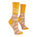 Blue Q : Women's Crew Socks -MIND READER - Blue Q : Women's Crew Socks -MIND READER
