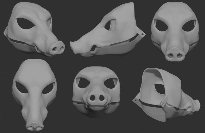 Boar - Head base