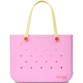 Bogg Bag ORIGINAL BOGG Frozen All Day large washable EVA tote in a cool blue color for beach, travel, shopping, and everyday use.