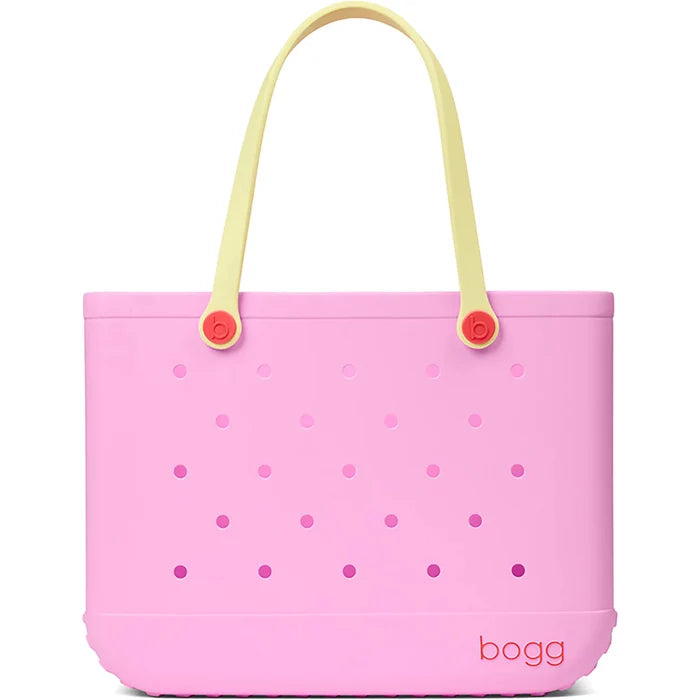 Bogg Bag ORIGINAL BOGG Frozen All Day large washable EVA tote in a cool blue color for beach, travel, shopping, and everyday use.