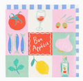 Bon Appetit Recycled Paper Napkins | 20 Pack | Summer |