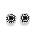 The Brighton Twinkle Mini Post Earrings in Black bring a subtle, sophisticated sparkle to every look.