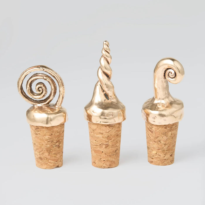 Bronze Shell Wine Stopper