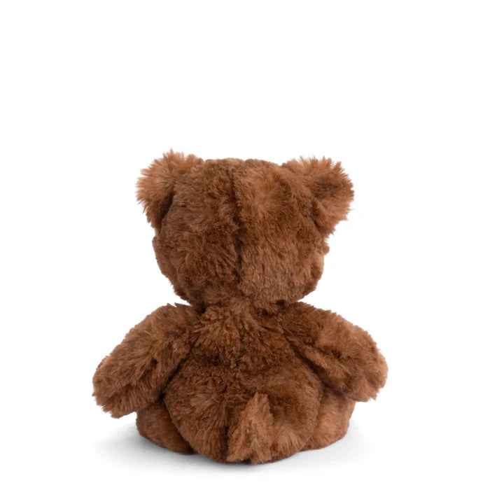 Bukowski Baby Ranger plush teddy bear back view showing soft brown fur and classic seated design