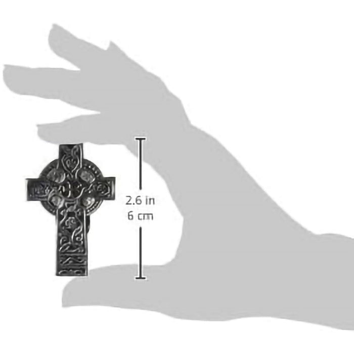 Keep faith close on every journey with the Cathedral Art Celtic Cross Visor Clip.