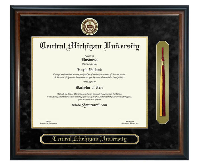 Central Michigan University Diploma Frame (SNT)