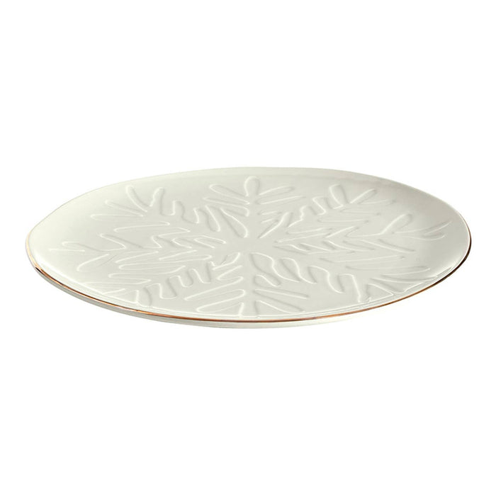 Ceramic Tray - Snowflake