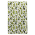 This CJ Bella Green &amp; Black Olives Waffle Weave Towel brings Mediterranean charm to your kitchen.