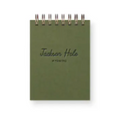 Custom City Straight Script Mini Jotter Notebook