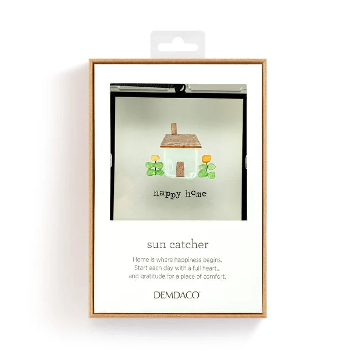 Framed print of a cheerful home scene, featuring bright colors and a welcoming atmosphere.