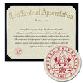 Drexel University School of Law Certificate of Appreciation