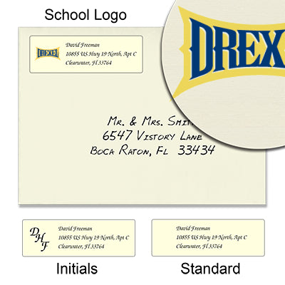 Drexel University School of Law Return Address Labels