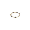 "Enewton Designer : Admire Gold 3mm Bead Bracelet - Gemstone in Labradorite -"