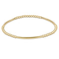 enewton design : Bliss bar gold pattern bead bracelet - gold - (Assorted Bead Size) - enewton design : Bliss bar gold pattern bead bracelet - gold - (Assorted Bead Size)
