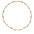 "enewton : Classic Sincerity Pattern Bead Bracelet - Gold (3 Asstd Thicknesses) -"