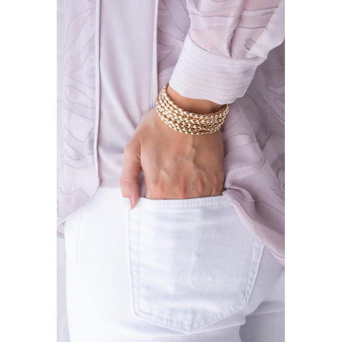"enewton : Harmony Small Gold Bead Bracelet -"