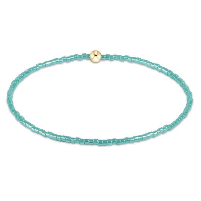 "Its lightweight stretch design ensures a comfortable fit, making it easy to wear alone or stacked with your favorite bracelets for a layered look"