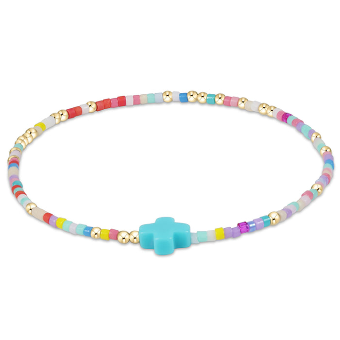 enewton - enewton bracelet - stack bracelet - Beaded bracelet - waterproof jewelry - waterproof bracelet - Gold bracelet