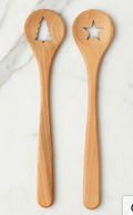 Euro Holiday Spoon Set, Beechwood