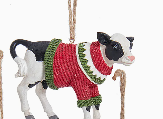 Farm animal ornament - Cow