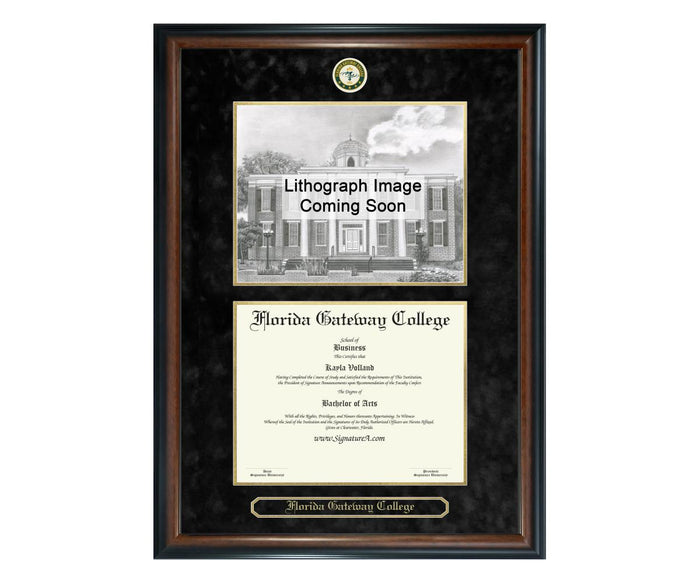 Florida Gateway College Diploma Frame (SNL)