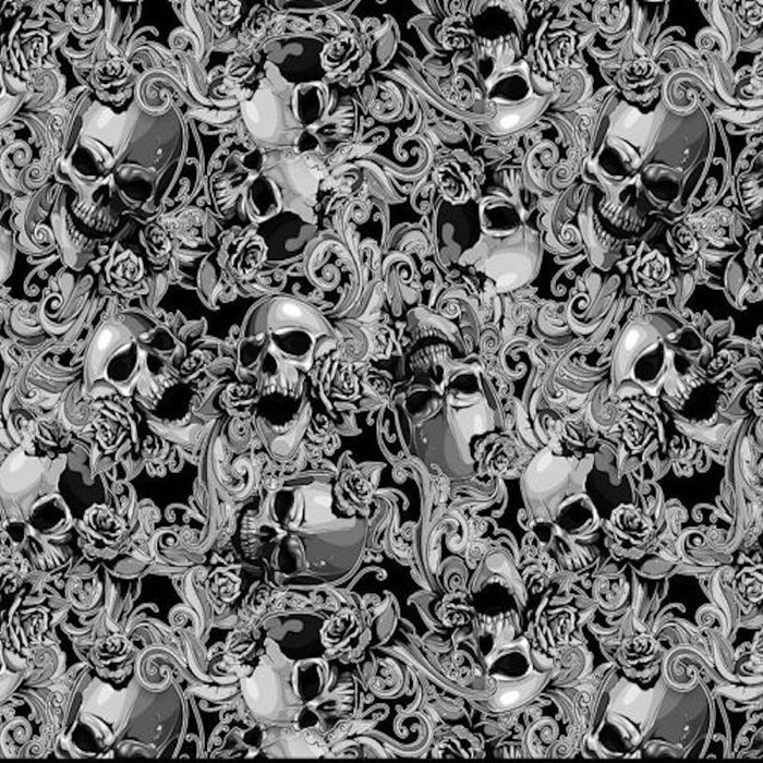 Flower Skulls