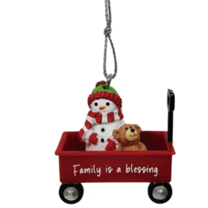 This Ganz Family Is a Blessing Christmas Ornament is a heartfelt keepsake that celebrates the love and connection of family.