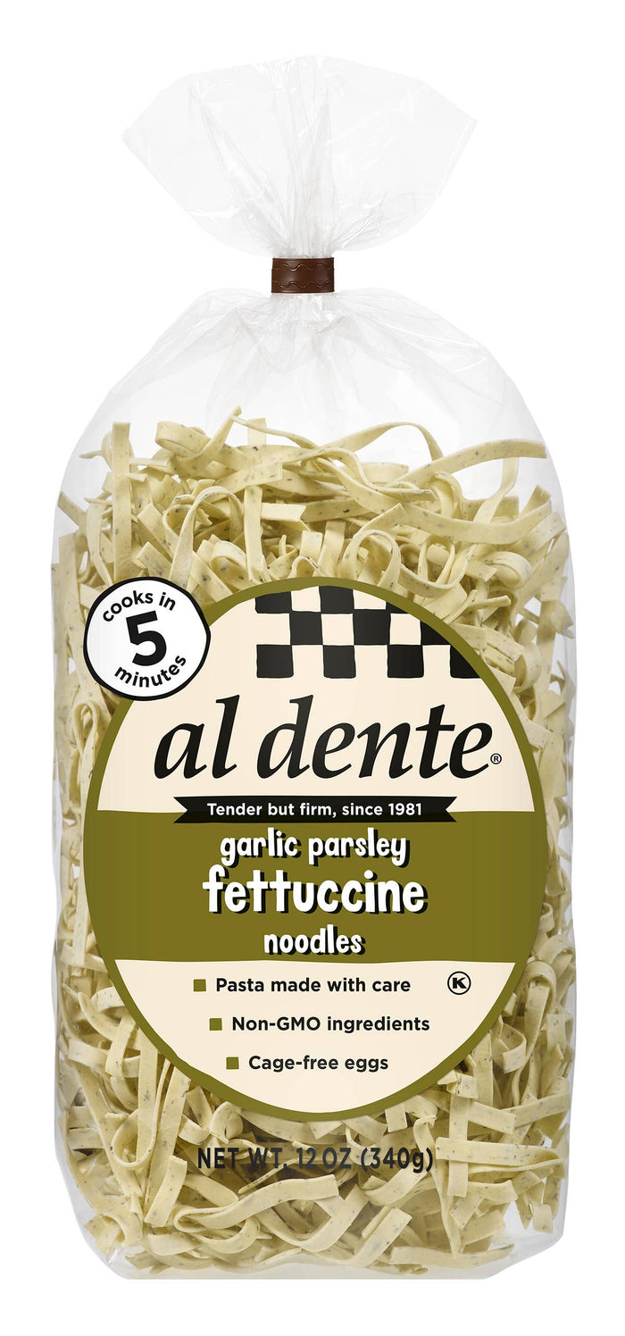 Garlic Parsley Fettuccine