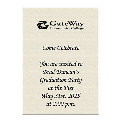 GateWay Community College - Arizona Personal Notecard