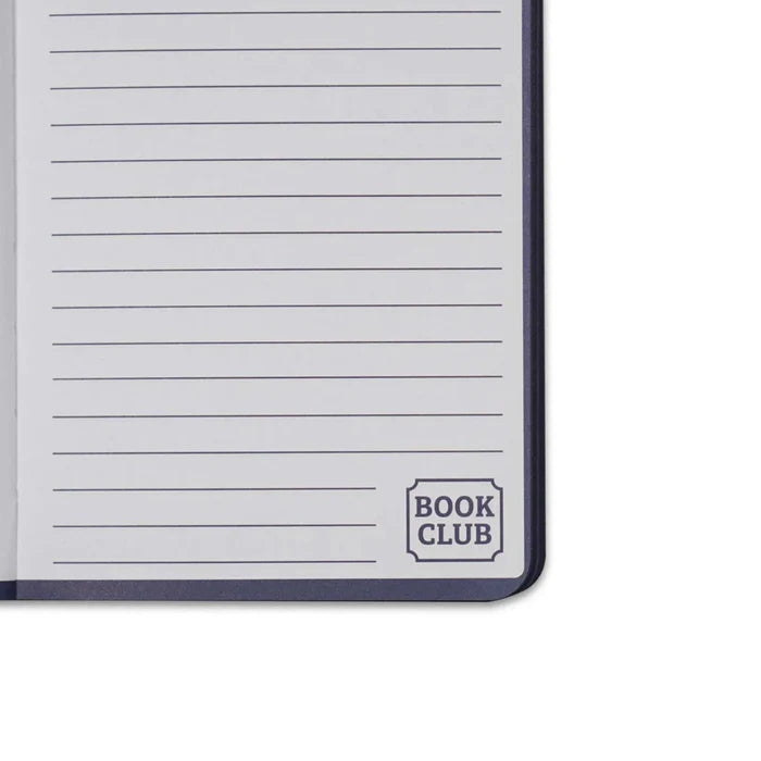 Book Club Pulteney Press A6 softcover notebook for journaling, note-taking, and book lovers.