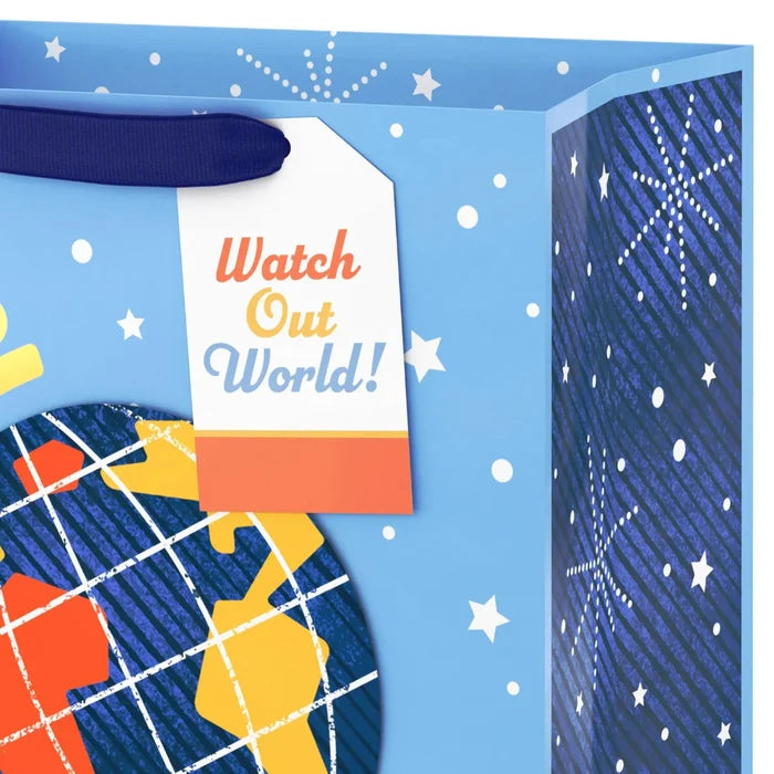 Close-up of gift bag