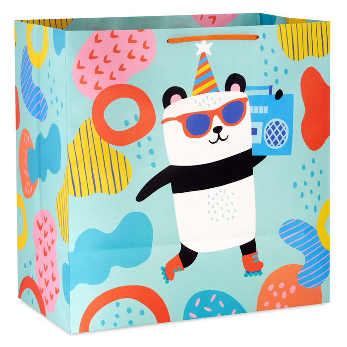 Hallmark : 15" Panda Party Animal Extra-Deep Gift Bag