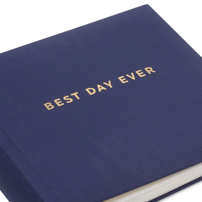 Hallmark : Best Day Ever Gold on Navy Linen Photo Album - Shop in-store at Annie's Hallmark locations, or explore our full selection online.