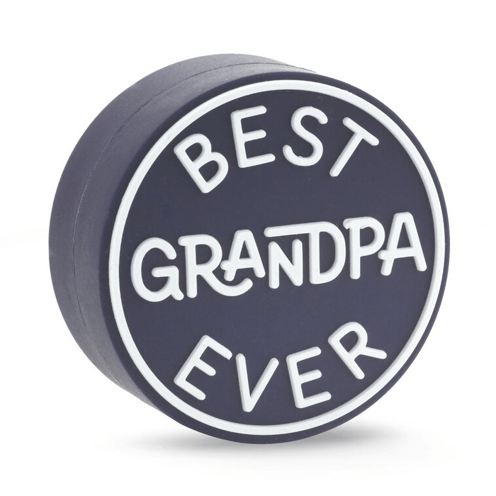 Hallmark : Charmers Best Grandpa Ever Silicone Charm, 1.7" H - Hallmark : Charmers Best Grandpa Ever Silicone Charm, 1.7" H
