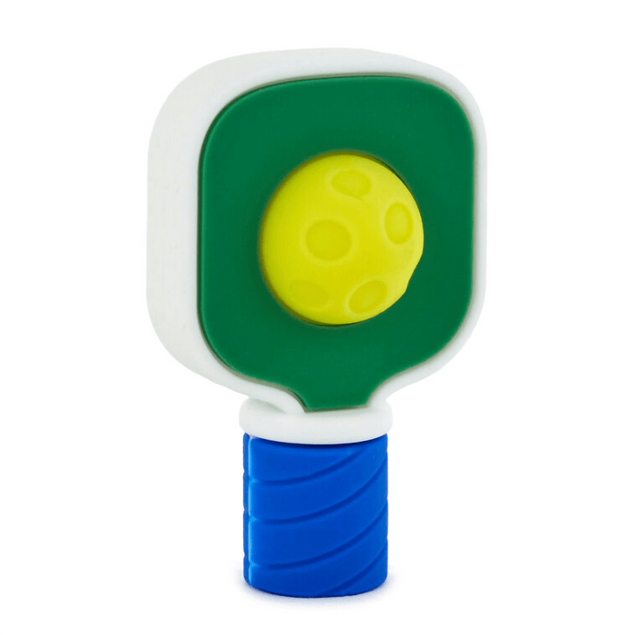 Hallmark : Charmers Pickleball Paddle and Ball Silicone Charm, 2" H - Hallmark : Charmers Pickleball Paddle and Ball Silicone Charm, 2" H