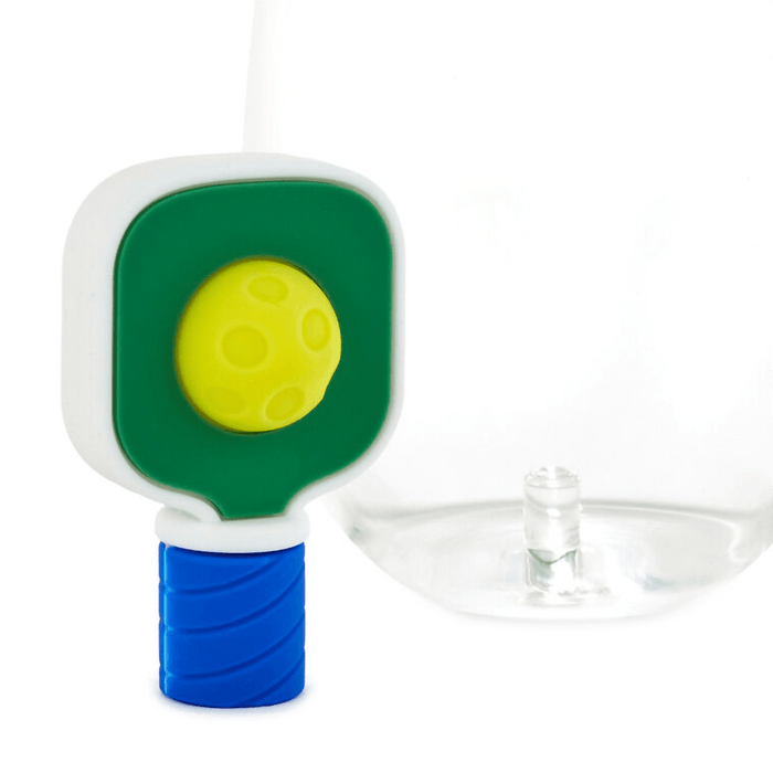 Hallmark : Charmers Pickleball Paddle and Ball Silicone Charm, 2" H - Hallmark : Charmers Pickleball Paddle and Ball Silicone Charm, 2" H