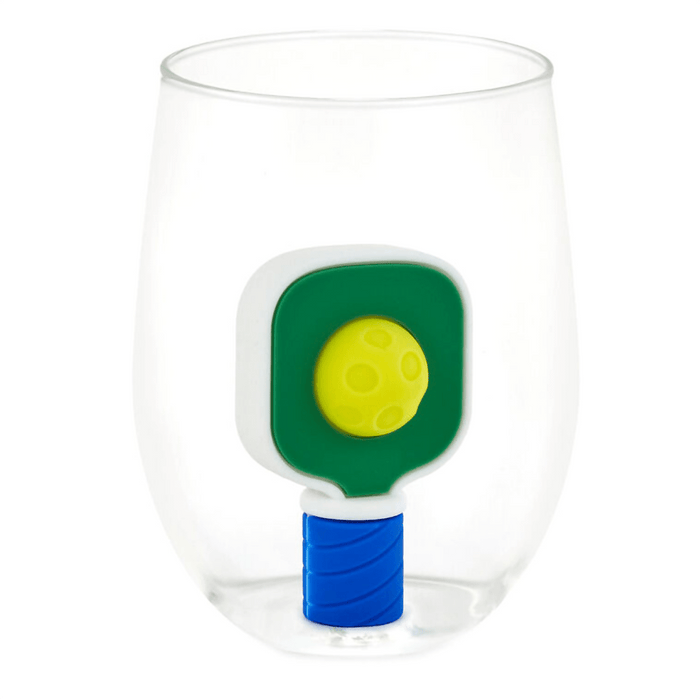 Hallmark : Charmers Pickleball Paddle and Ball Silicone Charm, 2" H - Hallmark : Charmers Pickleball Paddle and Ball Silicone Charm, 2" H