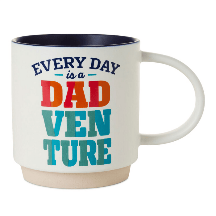 Hallmark : Every Day Is a Dadventure Mug, 16 oz. - Hallmark : Every Day Is a Dadventure Mug, 16 oz.
