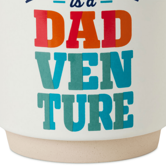 Hallmark : Every Day Is a Dadventure Mug, 16 oz. - Hallmark : Every Day Is a Dadventure Mug, 16 oz.
